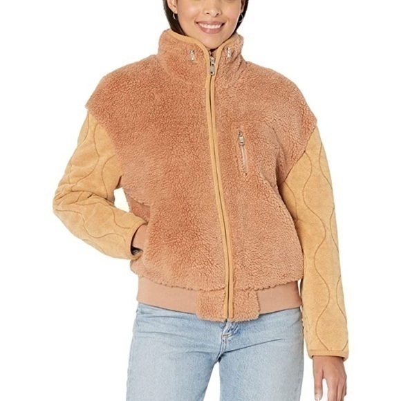 Avec Les Filles Jackets & Blazers - Avec Les Filles women’s jacket Size L color Light Brown